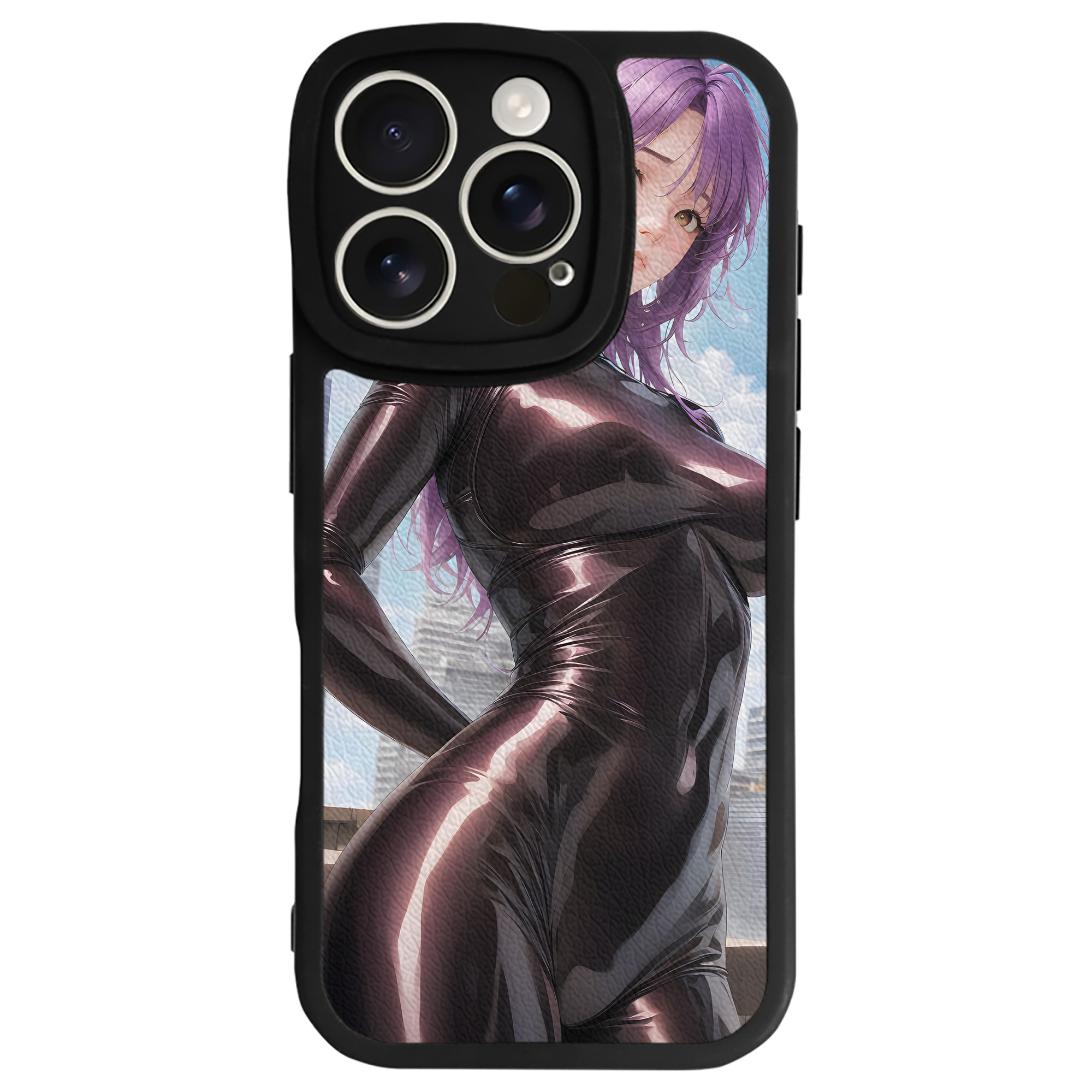 （画像用） EVA 新世紀エヴァンゲリオン 【iPhone 16シリーズ対応】シリコンスマホケース（レザー調） 材質：シリコン